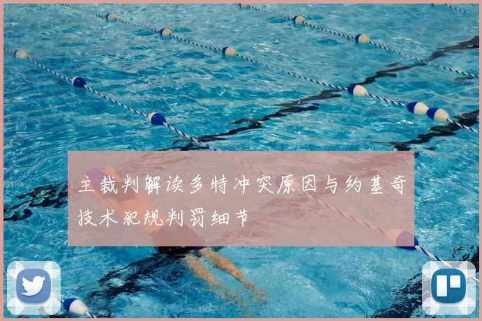 主裁判解读多特冲突原因与约基奇技术犯规判罚细节