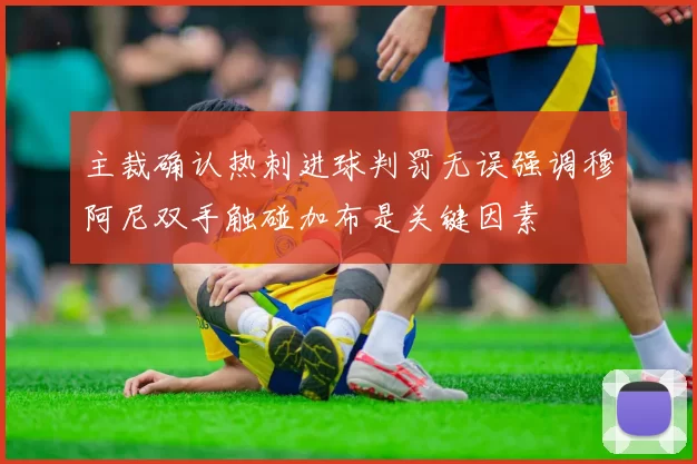 主裁确认热刺进球判罚无误强调穆阿尼双手触碰加布是关键因素