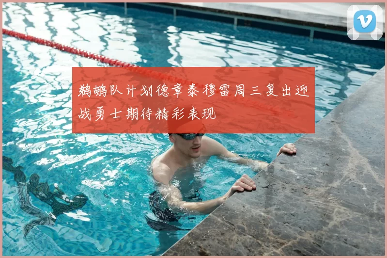 鹈鹕队计划德章泰穆雷周三复出迎战勇士期待精彩表现