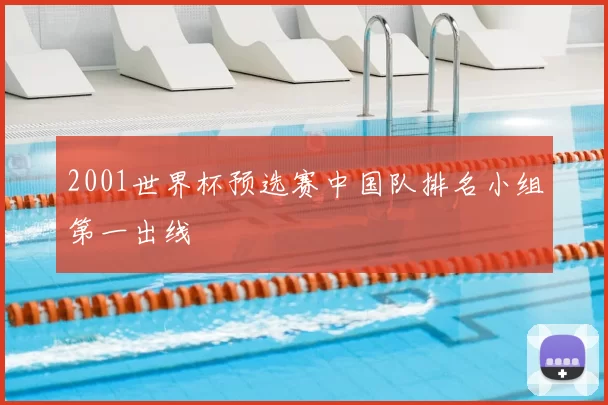 2001世界杯预选赛中国队排名小组第一出线