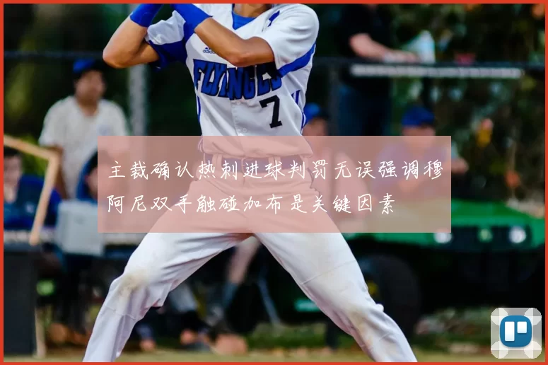 主裁确认热刺进球判罚无误强调穆阿尼双手触碰加布是关键因素
